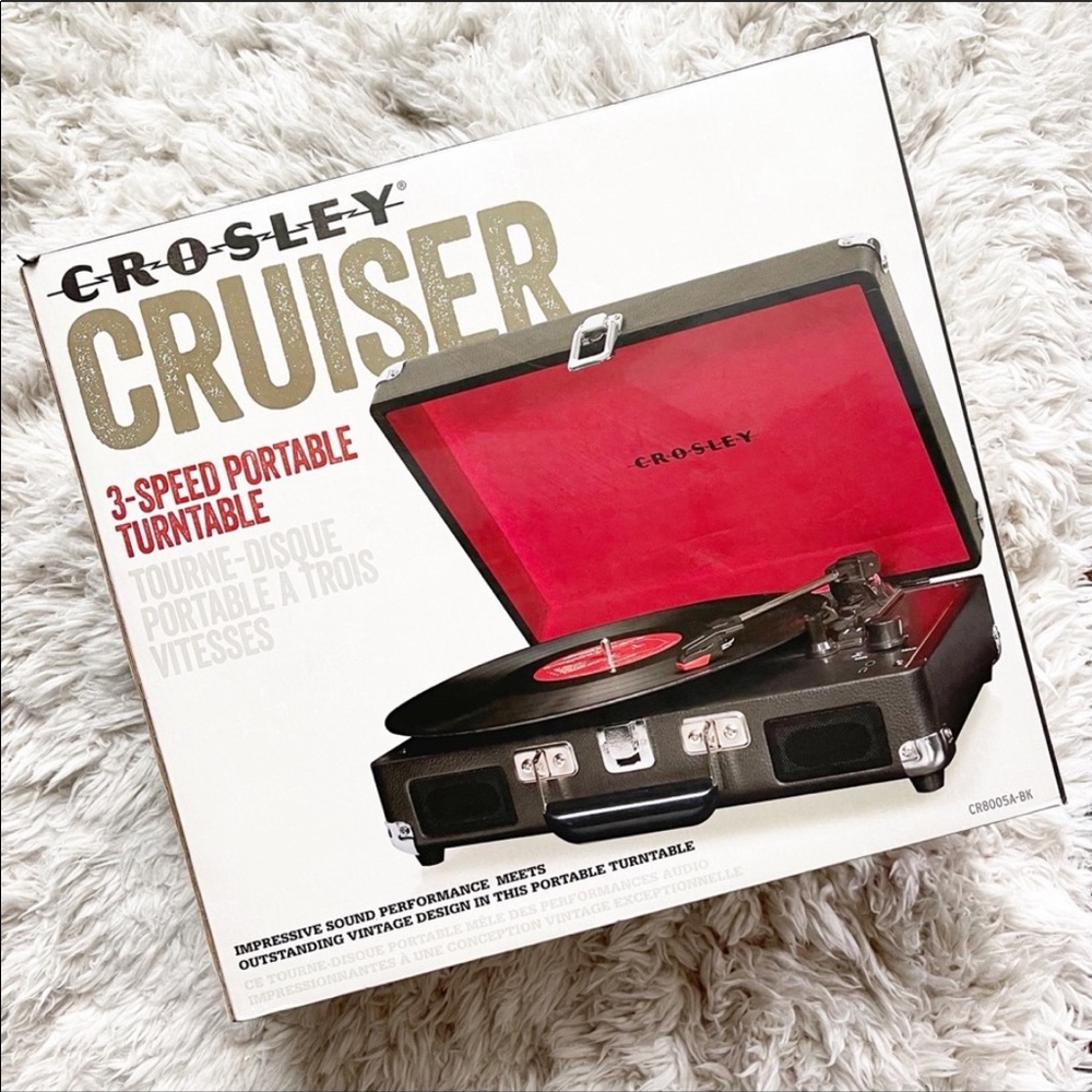 COPY - Crosley Cruiser 3-Speed Turntable Record Player